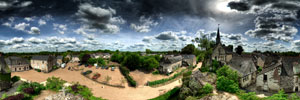 Ile de Béhuard :: Vu du ciel
