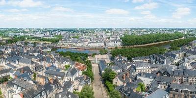 Angers depuis les toits de la cathédrale