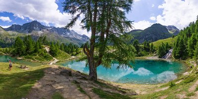 Le Lac bleu d’Arolla