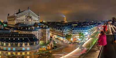 Terrasse des Galeries Lafayette Haussmann