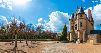 La cour du château