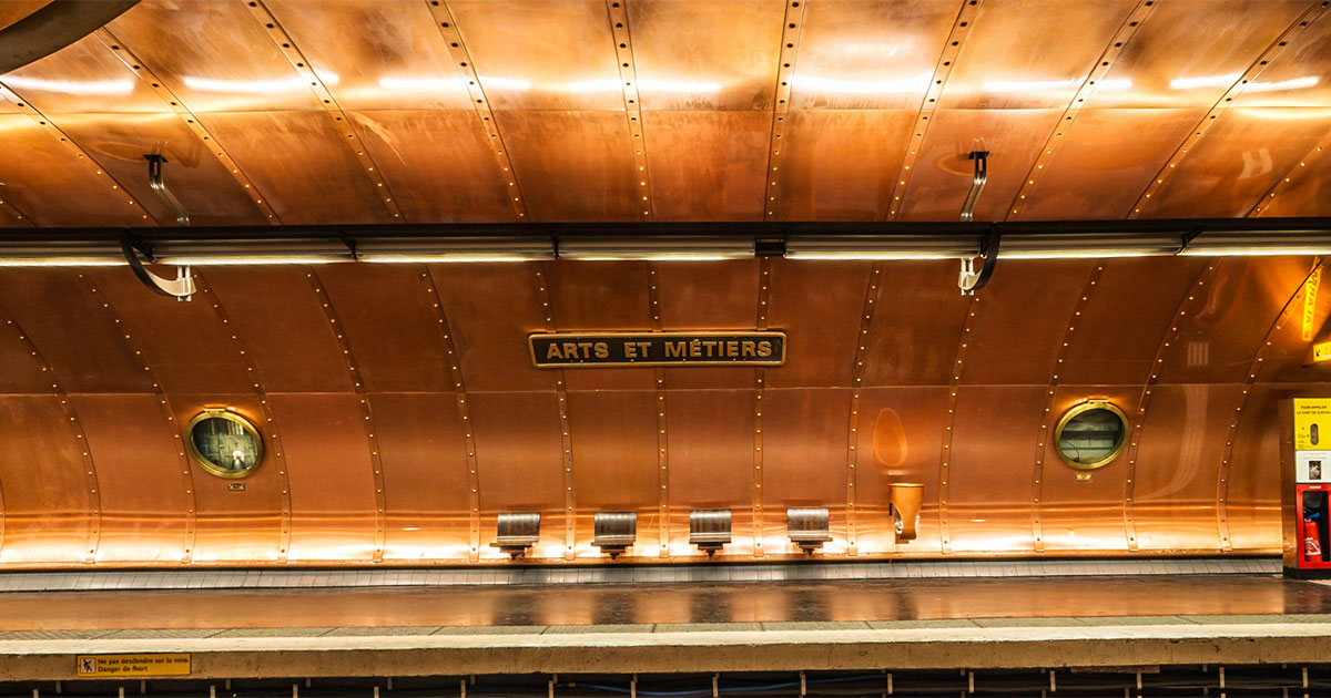 Les plus belles stations de Metro - Paris