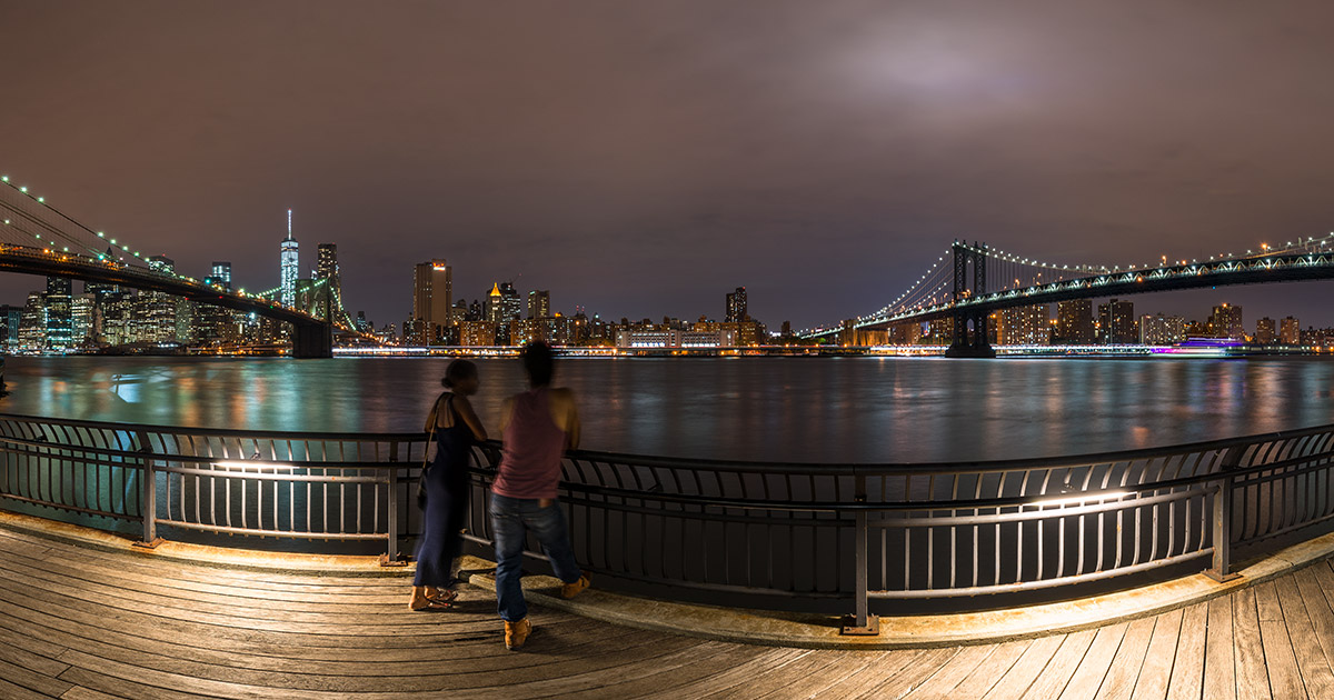 Ponts de Brooklyn et Manhattan - New York