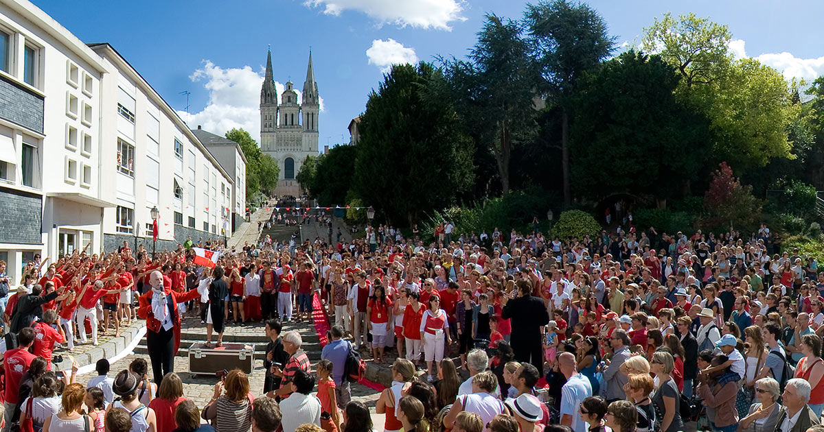 Flash Mob les cigales :: Accroche Coeurs 2010