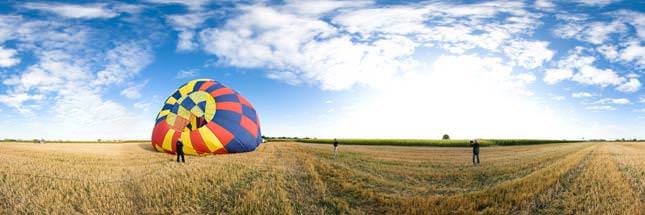 Un vol en montgolfière des Ponts de Cé à Brissac