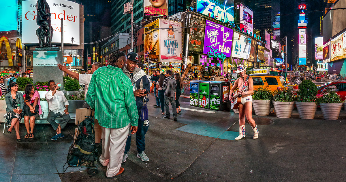 Naked Cowboy - Times Square