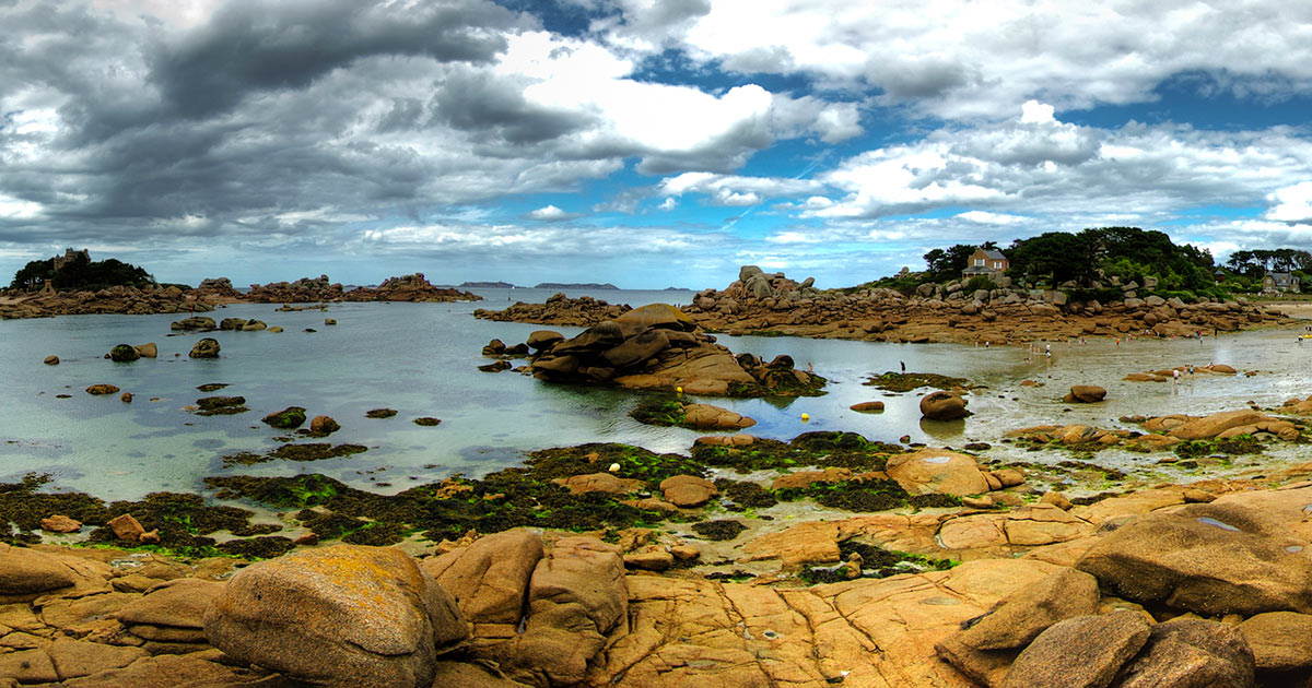 La plage de Saint-Guirec :: Ploumanach - Perros Guirec