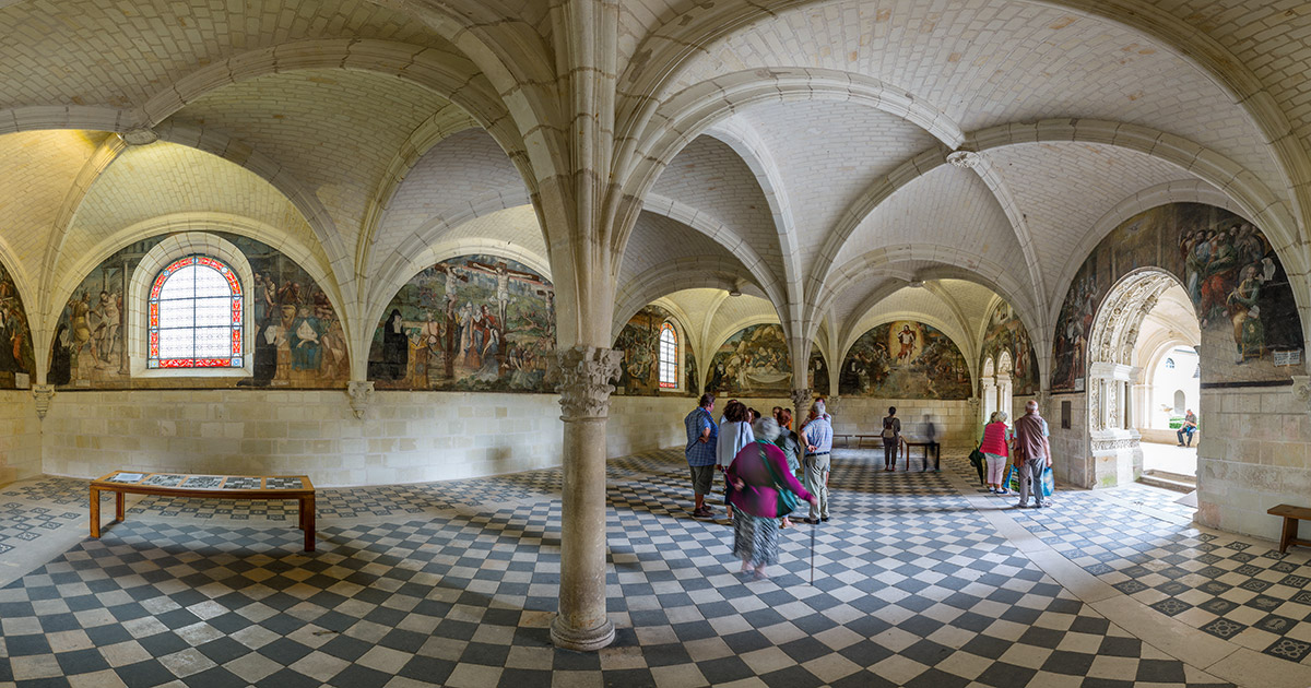 La salle Capitulaire - Fontevraud