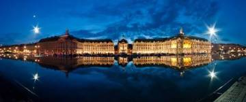 Miroir d'eau de nuit