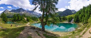 Le Lac bleu d’Arolla