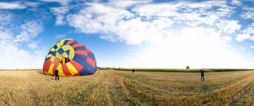 Un vol en montgolfière des Ponts de Cé à Brissac