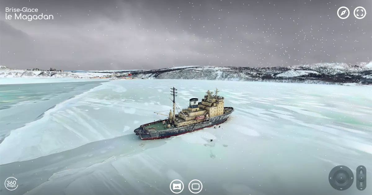 Brise-Glace le Magadan 3D