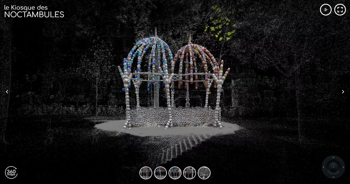 Kiosque des Noctambules 3D - Paris