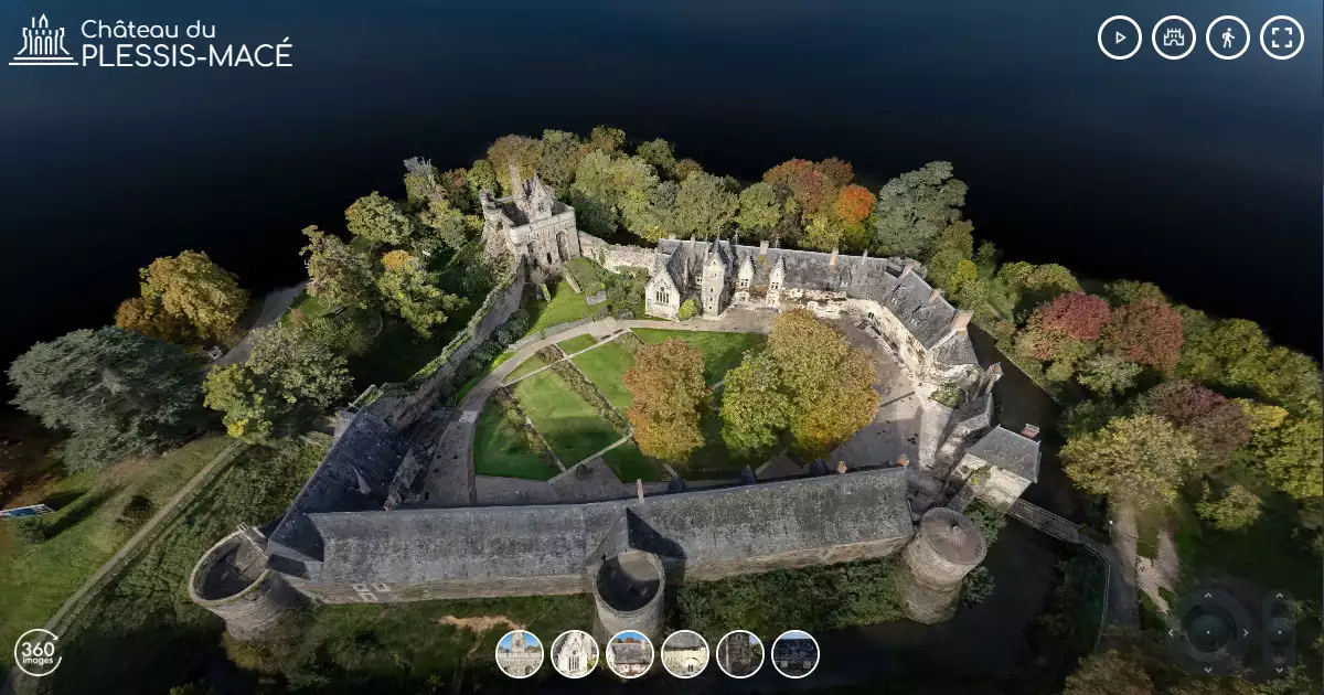 Château du Plessis-Macé 3D