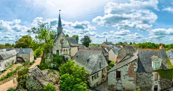 Vu du ciel - Béhuard