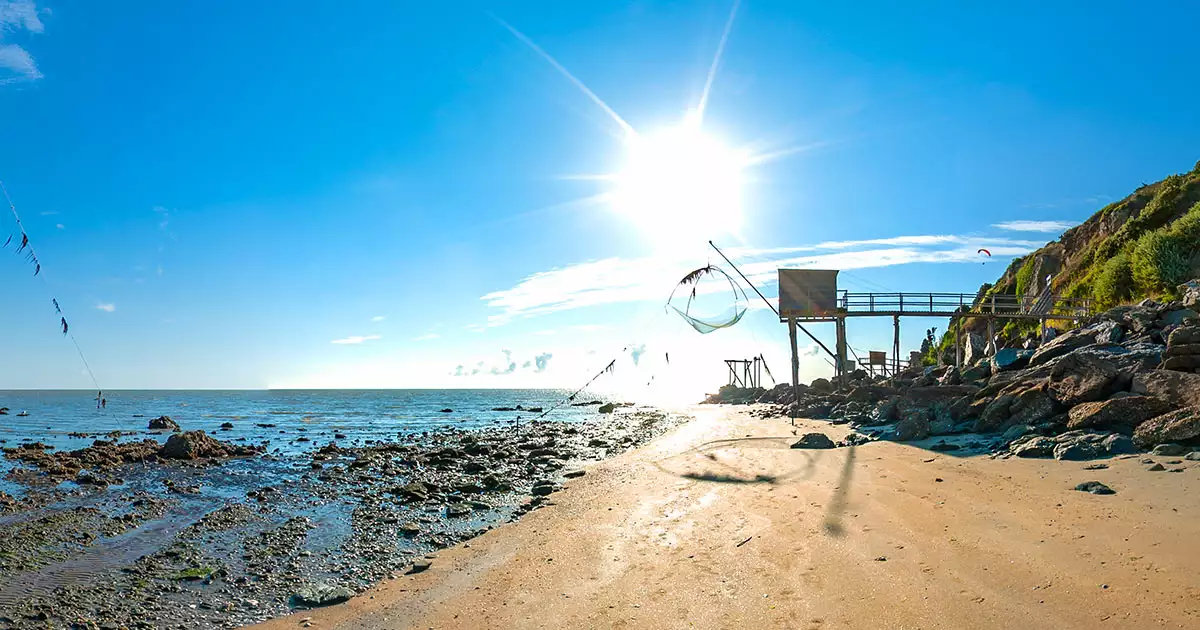 Pêcherie au carrelet