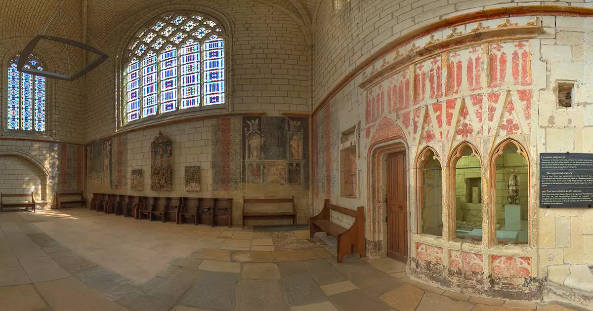 La chapelle du château d'Angers