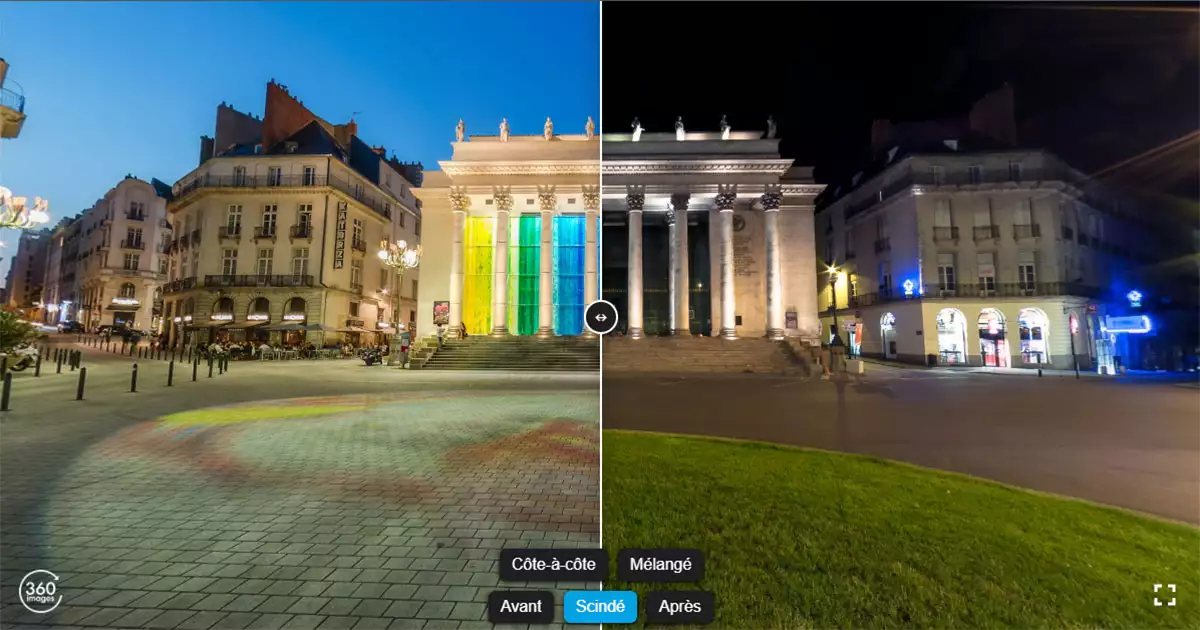 Place Gaslin - avant/après travaux